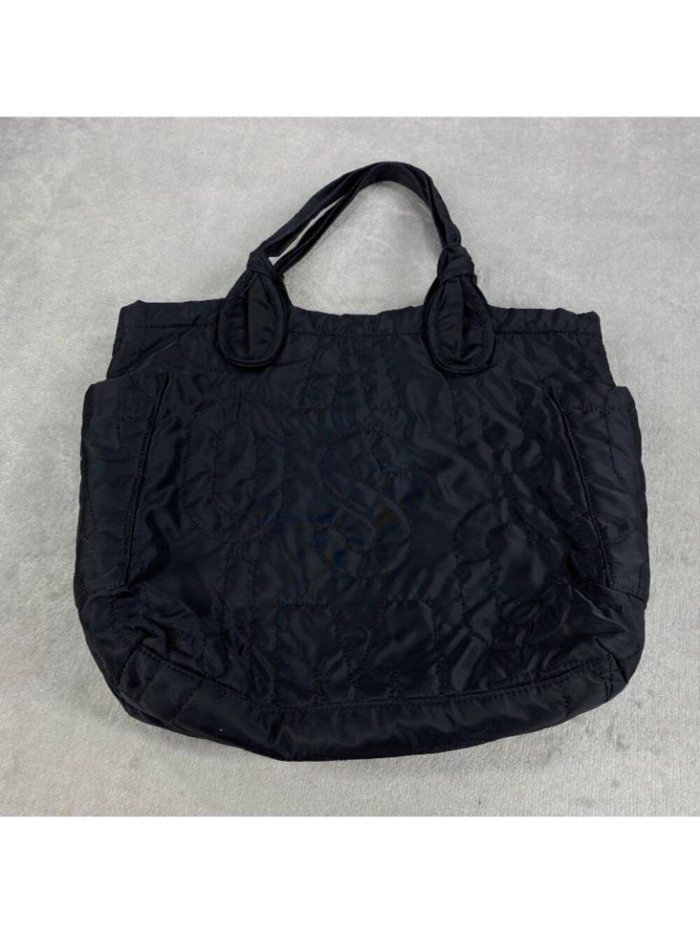 Marc by Marc Jacobs Quilted Tate Tote Bag Women Black Shoulder Strap Puffy - Picture 2 of 14